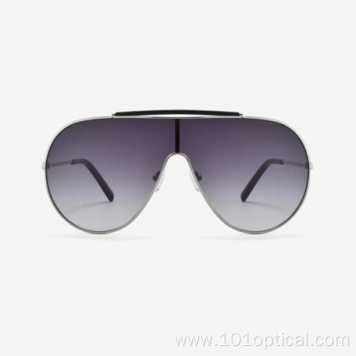 Oversized Metal Women and Men Sunglasses